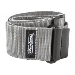 Dunlop D07-01GY - Sangle guitare Poly strap Gray