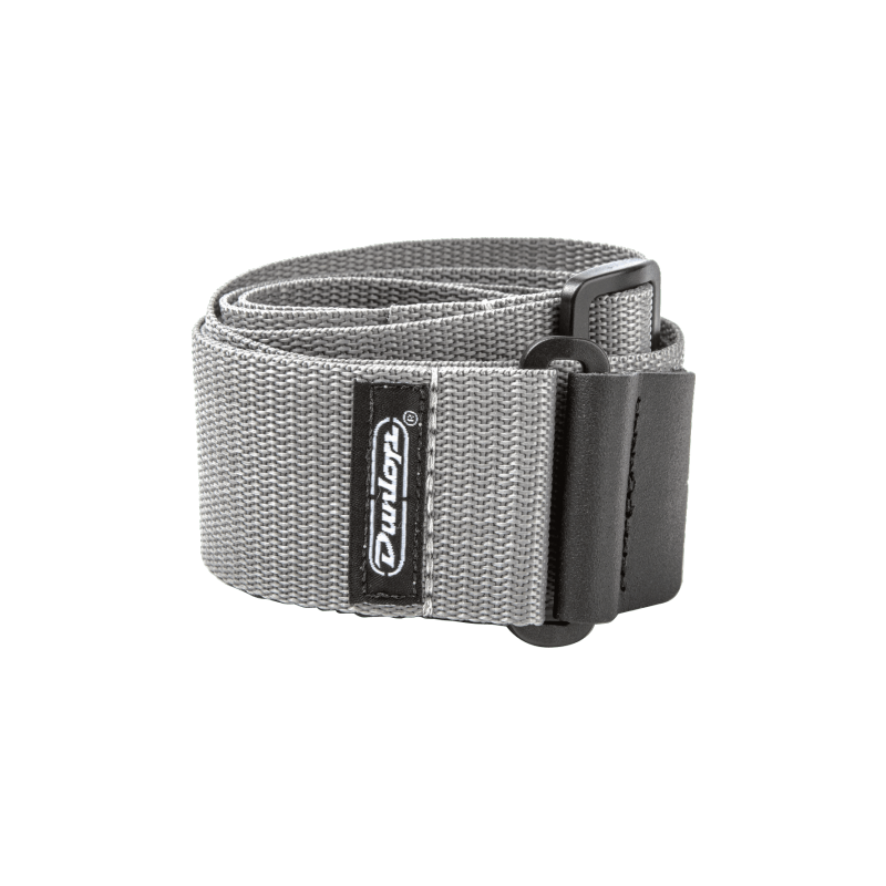 Dunlop D07-01GY - Sangle guitare Poly strap Gray