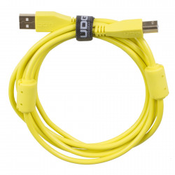 UDG U 95002 Yl - Câble UDG USB 2.0 A-B Jaune Droit 2m