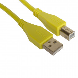 UDG U 95001 Yl - Câble UDG USB 2.0 A-B Jaune Droit 1m