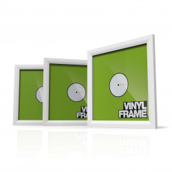 Glorious Dj Vinyl Frame Set 12'' White - Pack de 3 cadres vinyles - Blanc