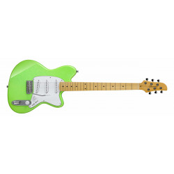 Ibanez YY10S-GS - Guitare électrique signature Yvette Young - Green Sparkle