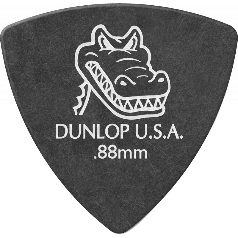 Dunlop 572R088 - Médiator Gator Grip small triangle 0,88mm à l'unité