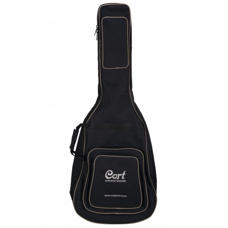 Cort CGB67 - Housse guitare acoustique Deluxe - Noire