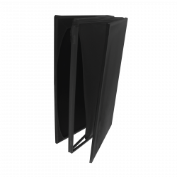 Power Acoustics Dj Panel 140 Bl - Panneau décoratif en lycra noir