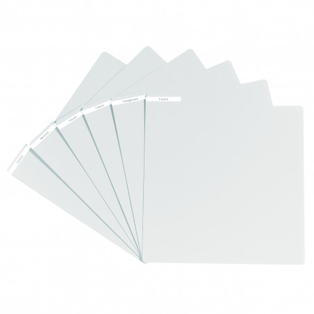 Glorious Dj Vinyl Divider White - Intercalaire blanc pour vinyle (vendu à l'unité)