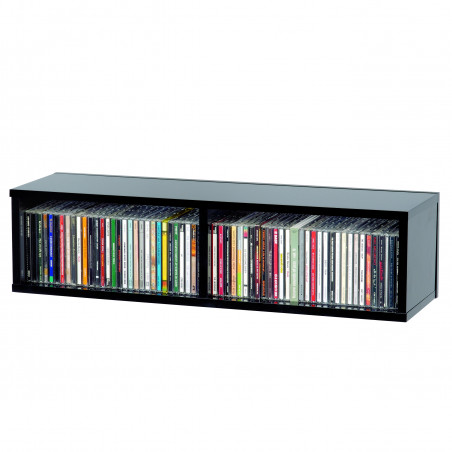 Glorious Dj Cd Box 90 Black - Casier Rangement 90 CD Finition Noir