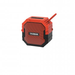 Yourban Getone 15 Red - Enceinte Nomade Bluetooth Compacte - Rouge