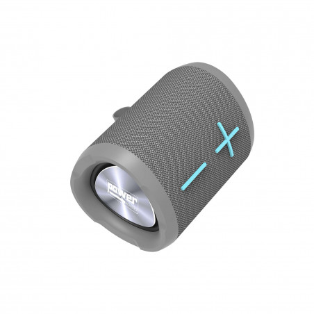 Power Acoustics Getone 20 Grey - Enceinte Nomade Bluetooth Compacte - Gris