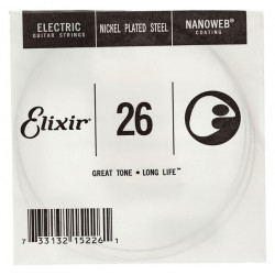 Elixir Nanoweb 026 - Corde au détail guitare électrique 15226