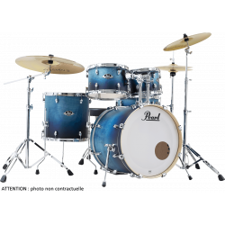 Pearl Batterie Export Lacquer Fusion 20" Azure Daybreak