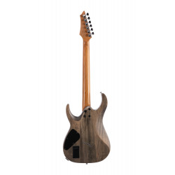Cort X700 Mutility - Guitare électrique fanned frets - Noir satiné (+ housse)