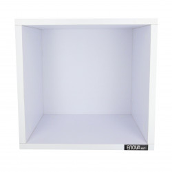 Enova hifi Vinyle Box 120wh - Meuble blanc pour 120 vinyles