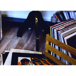 Enova hifi Vinyl Box Storage 120 Wood - Vbs 120 Wd - Caisse Stockage 120 LP - Finition Bois