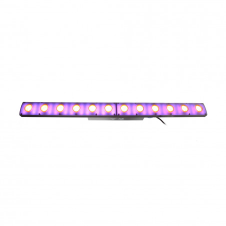 Power Lighting Barre Led 12x3w Crystal Gold - Barre LED 12x3W GOLD + 72 LED 5050 RGB