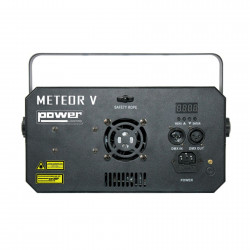 Power Lighting Meteor V - Jeux de lumière 3-en-1 : Wash, Gobos Moonflower, Laser multipoints Rouge et Vert