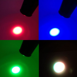 Power Lighting Spot Led 10w Quad Cree - Spot Led CREE 10W RGBW 4-en-1