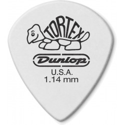 Dunlop 478P114 - Player's pack de 12 médiators Tortex Jazz - 1,14 mm