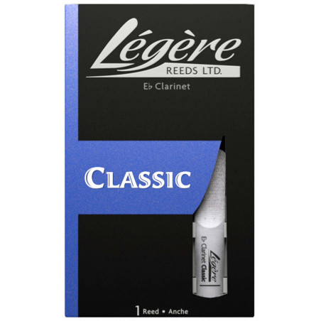 Légère EBC250 - Anche clarinette Mib Classic force 2,5
