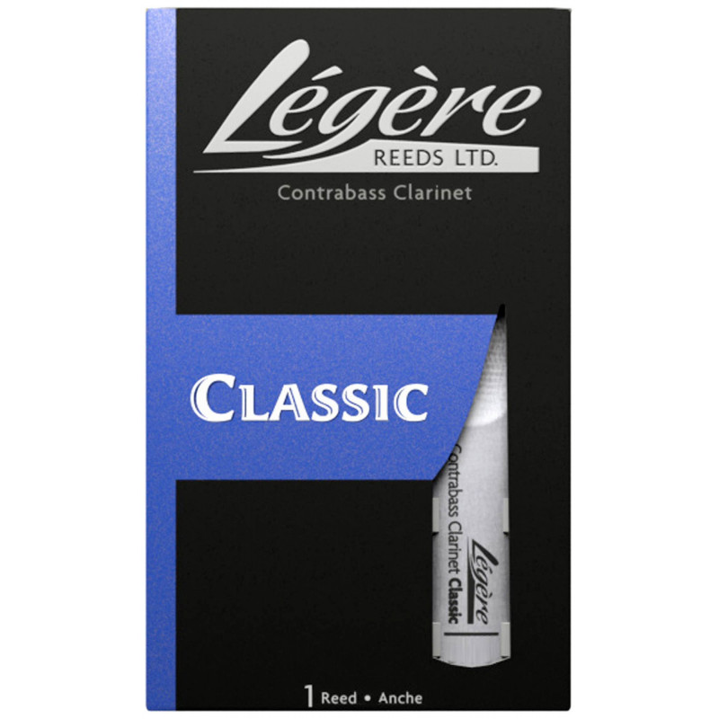 Légère BBCB175 - Anche clarinette contrebasse Classic force 1,75