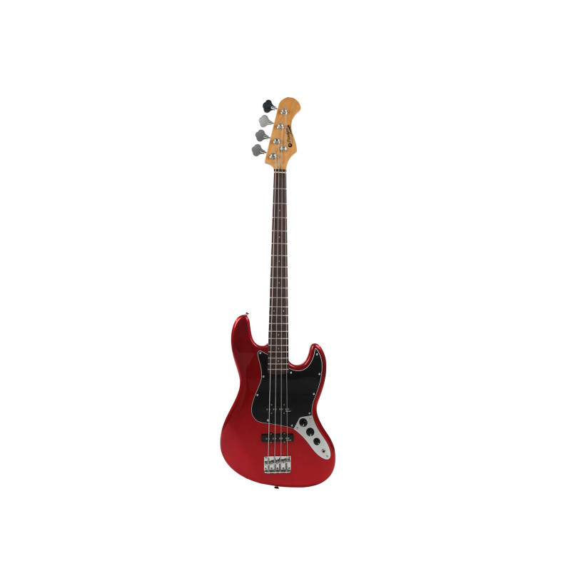Prodipe JB80RA - Guitare basse - Candy red