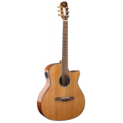 Prodipe SGA200 CEQ - Guitare Electro-acoustique - Solid Top Cèdre - Série KOPO