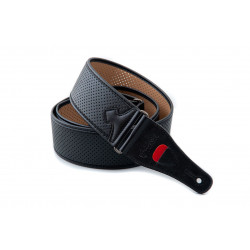 Righton Straps MONTECARLO-BK - Courroie pour Guitare