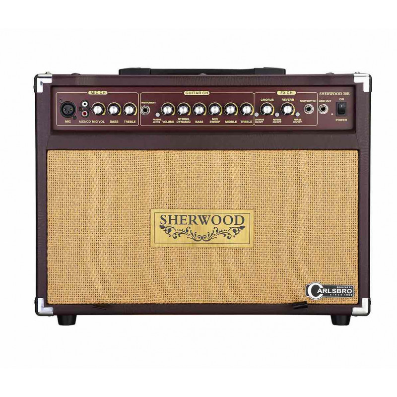 Carlsbro SHERWOOD 30 - Ampli guitare acoustique - 30W