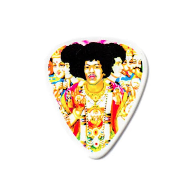 Dunlop JHR02M - Médiator Jimi Hendrix  Bold as love medium à l'unité
