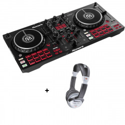 Pack Numark Mixtrack Pro FX - Contrôleur 2 voies + carte audio intégrée + Casque