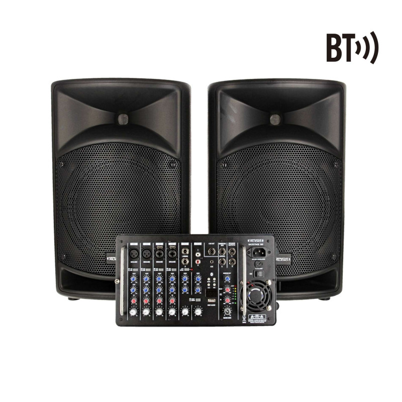 Definitive Audio Backstage 500 - Système amplifié avec mixer 500W RMS