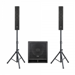 Definitive Audio Vortex 600 Tri - Système compact triphonique actif 600W RMS