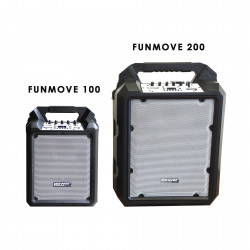 Power Acoustics Funmove 200 - Sono Portable 200W sur batterie avec trolley