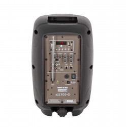 Power Acoustics Moovy 08 Mk2 - Sono portable 8’’ sur batterie + 1 micro main VHF
