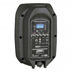 Power Acoustics Be 4400 Uhf Pt Mk2 - Sono Portable USB + SD CARD + 1 Micro Main UHF + 1 Body Pack Serre-tête + Bluetooth