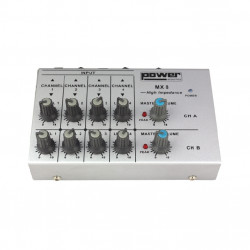 Power Acoustics Mx 8 - Console de Mixage