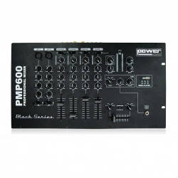 Power Acoustics Pmp 600 - Mixer 7 Entrées Avec USB Player