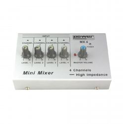 Power Acoustics Mx 4 - Mixeur 4 Entrées