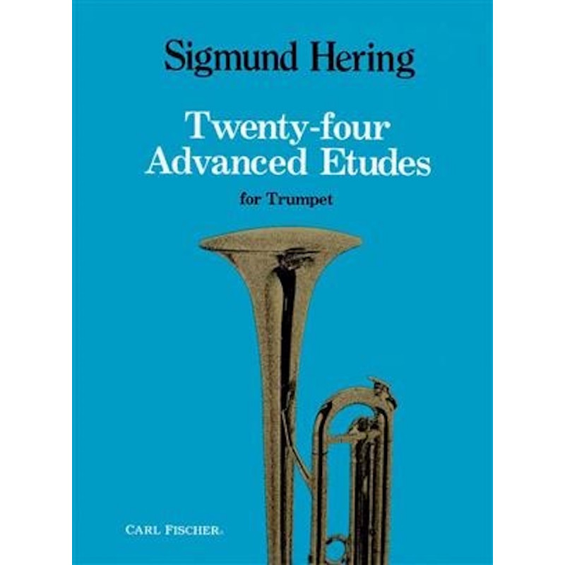 Twenty-Four Advanced Etudes - Sigmund Hering - trompette