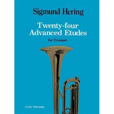 Twenty-Four Advanced Etudes - Sigmund Hering - trompette