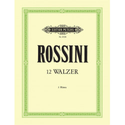 12 Waltzes - Flûte traversière - Gioachino Rossini
