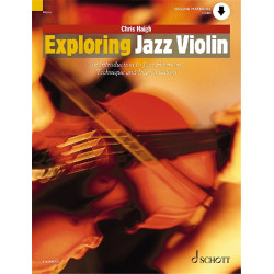 Exploring Jazz Violin - Chris Haigh - méthode violon