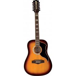 Eko RANGERVR12-HB - Guitare acoustique 12 cordes Dreadnought - Honey Burst