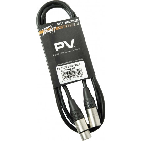 Peavey PV 5' Low Z Mic câble - Câble XLR 1,5m