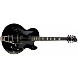 Hagstrom HJ-500 Tremolo Black - Guitare électrique