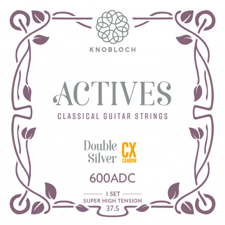 Knobloch 600ADC Actives DS CX Super-High - Jeu de cordes guitare classique