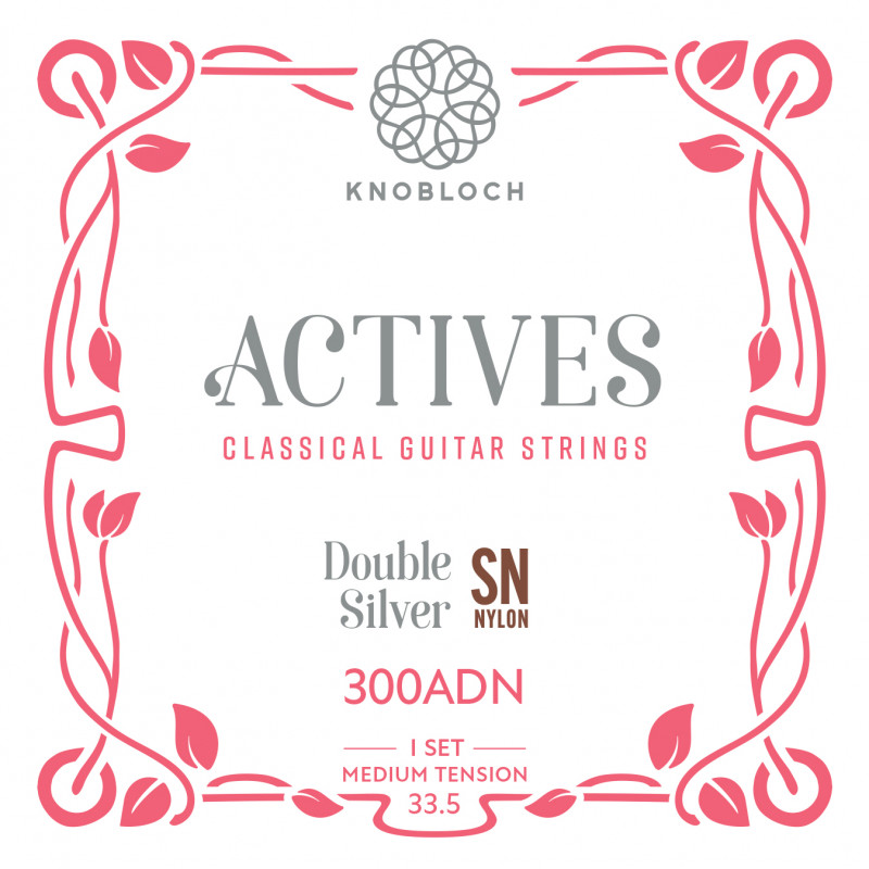 Knobloch 300ADN Actives DS SN Medium - Jeu de cordes guitare classique