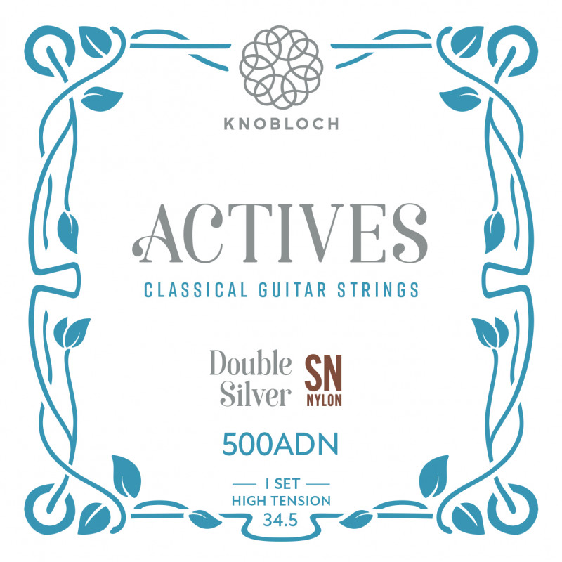 Knobloch 500ADN Actives DS SN High - Jeu de cordes guitare classique