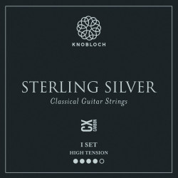 Knobloch 500SSC Sterling Silver CX High - Jeu de cordes guitare classique