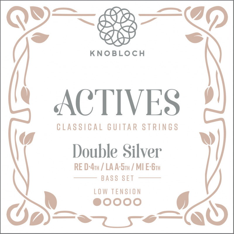 Knobloch 200ADS Actives DS Bass Low - 3 cordes basses guitare classique